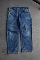 *Flannel - lined* Vintage Dickies Carpenter Jeans (36) - Retrospective Store