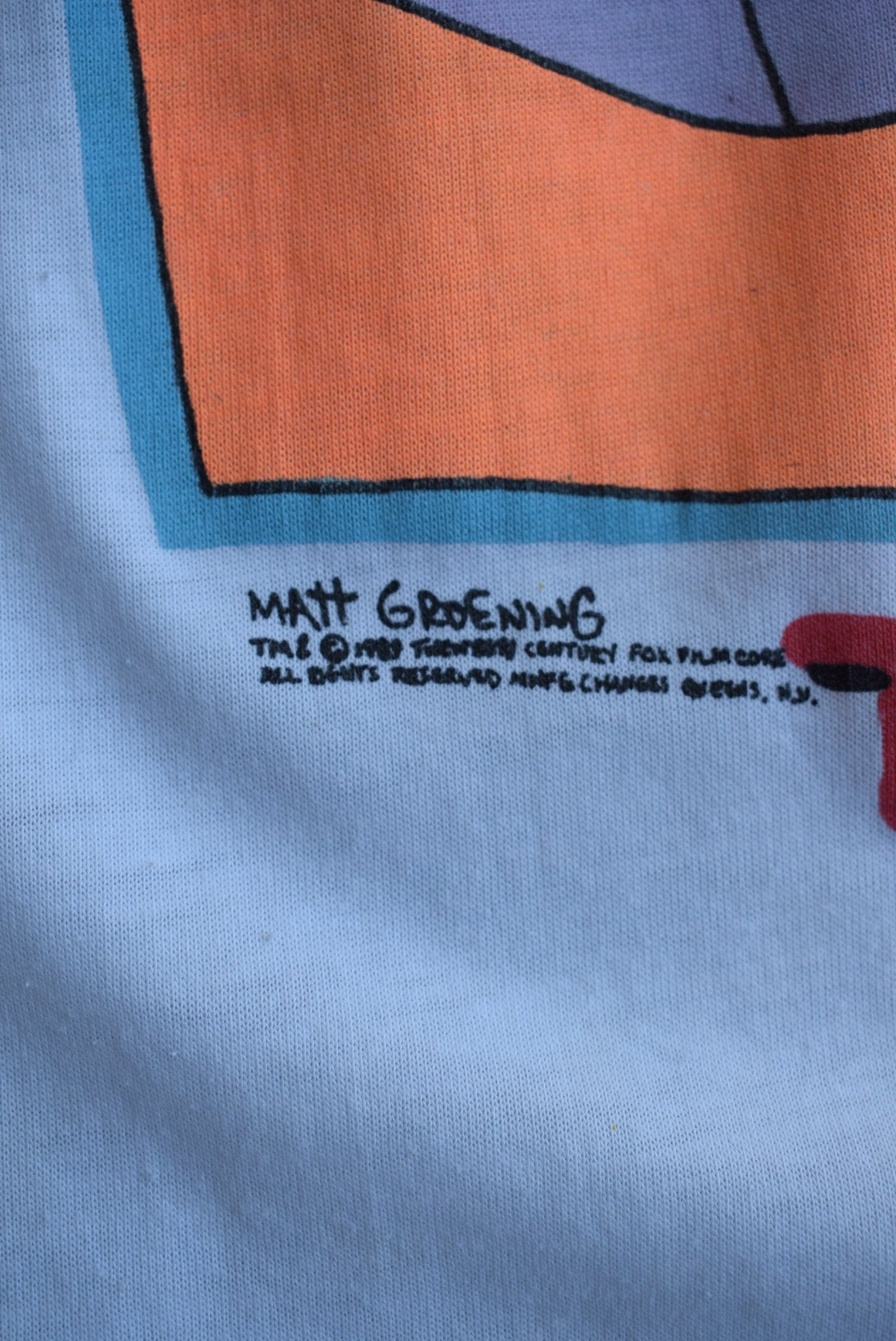 *Rare* Vintage 1989 The Simpsons Family Bonding Tee (M) - Retrospective Store