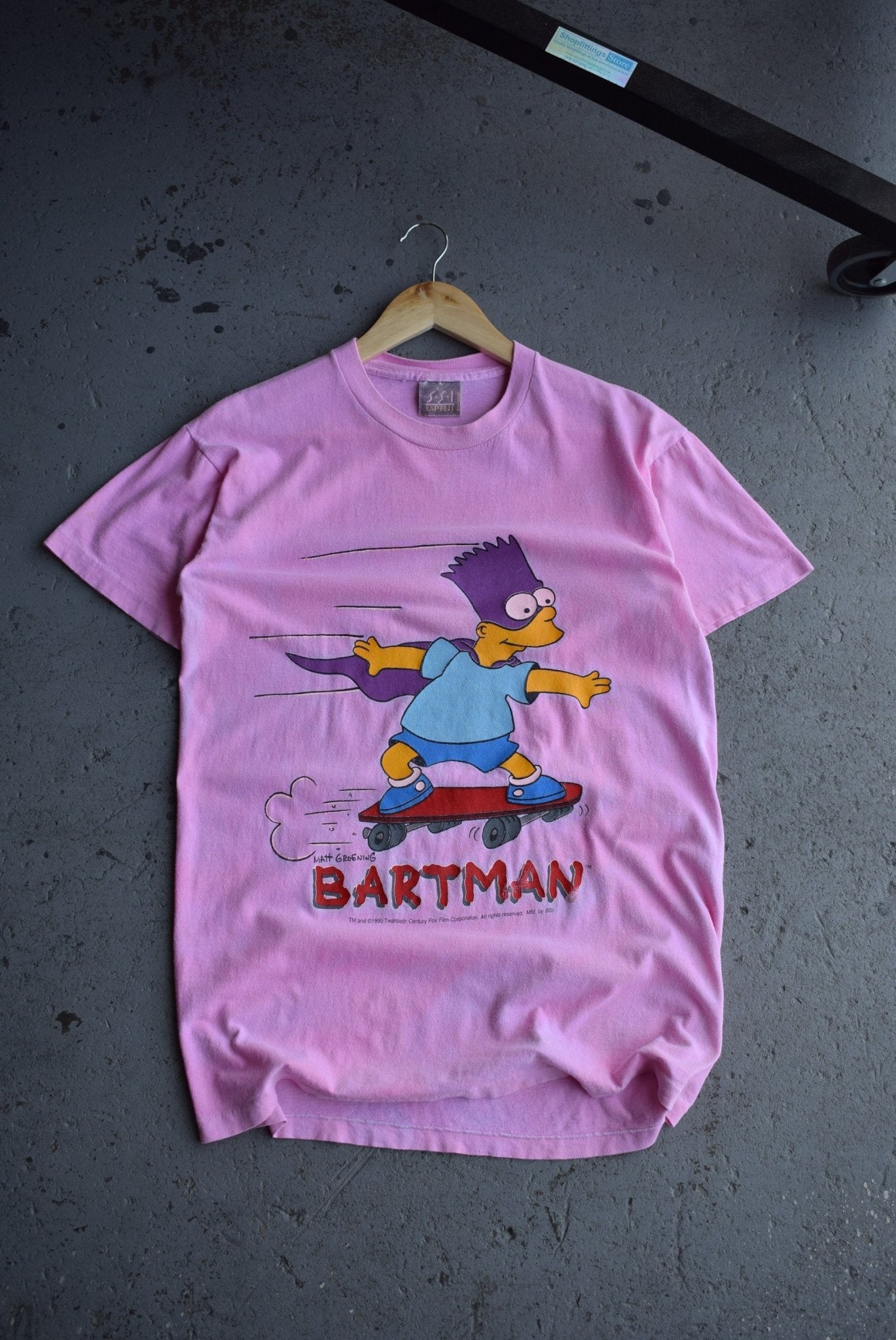 *RARE* Vintage 1990 The Simpsons 'Bartman' Tee (M) - Retrospective Store