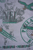 *Rare* Vintage 1991 Salem x NFL Philadelphia Eagles 'Ariel Assault' Tee (XL) - Retrospective Store