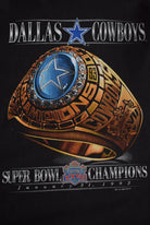 *Rare* Vintage 1993 NFL Dallas Cowboys Superbowl Championship Ring Mockneck (L/XL) - Retrospective Store