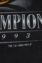 *Rare* Vintage 1993 NFL Dallas Cowboys Superbowl Championship Ring Mockneck (L/XL) - Retrospective Store