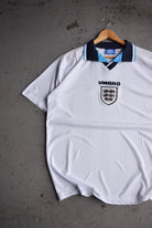 *Rare* Vintage 1995 - 96 Umbro x England Football Jersey (XL) - Retrospective Store