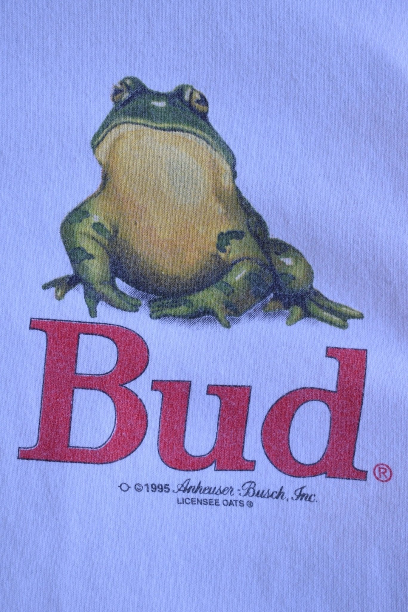 *Rare* Vintage 1995 Budweiser Frog Tee (L) - Retrospective Store