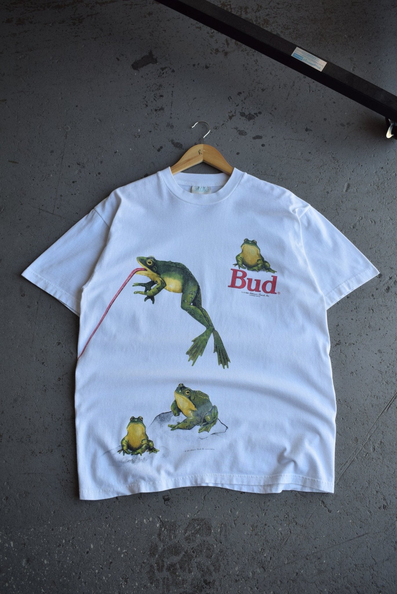 *Rare* Vintage 1995 Budweiser Frog Tee (L) - Retrospective Store