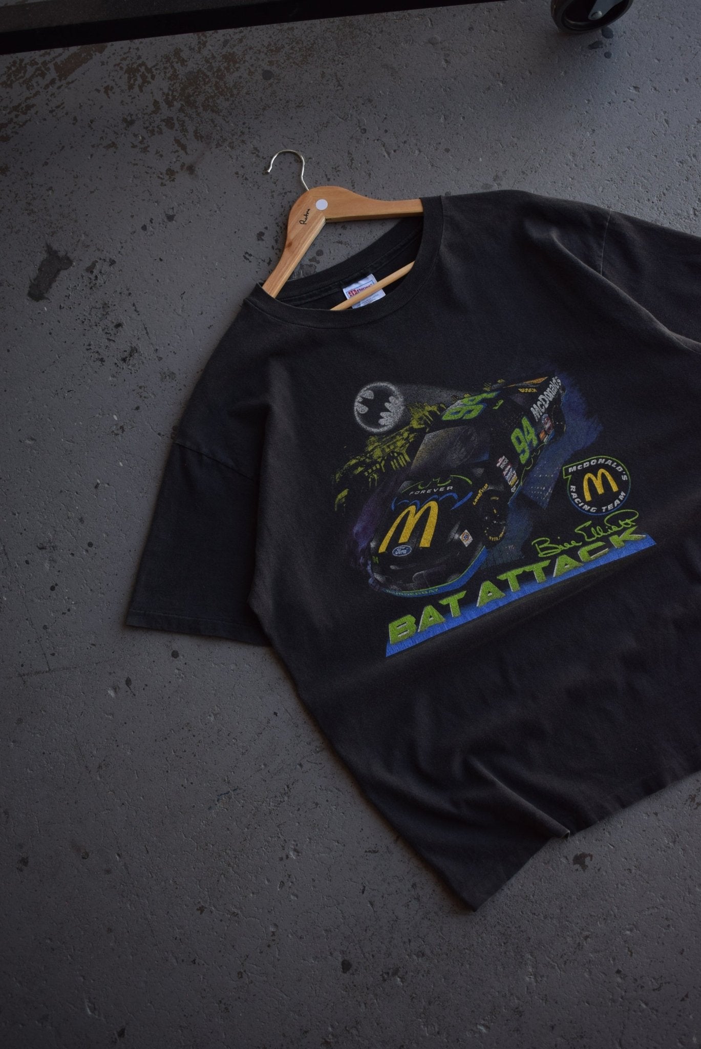 *Rare* Vintage 1995 McDonalds x Bat Attack Racing Tee (XL) - Retrospective Store