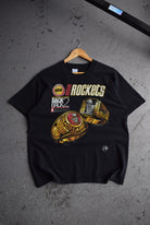 *Rare* Vintage 1995 NBA Houston Rockets Back 2 Back Ring Tee (L) - Retrospective Store