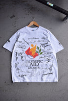 *RARE* Vintage 1996 Atlanta Olympic Aid All - over - print Tee (L) - Retrospective Store