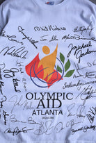 *RARE* Vintage 1996 Atlanta Olympic Aid All - over - print Tee (L) - Retrospective Store