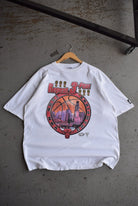 *Rare* Vintage 1998 Starter x NBA Chicago Bulls 3 - Peat Champions Tee (XXL) - Retrospective Store