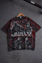 *Rare* Vintage 90s NBA Chicago Bulls All Over Print Tee (L) - Retrospective Store