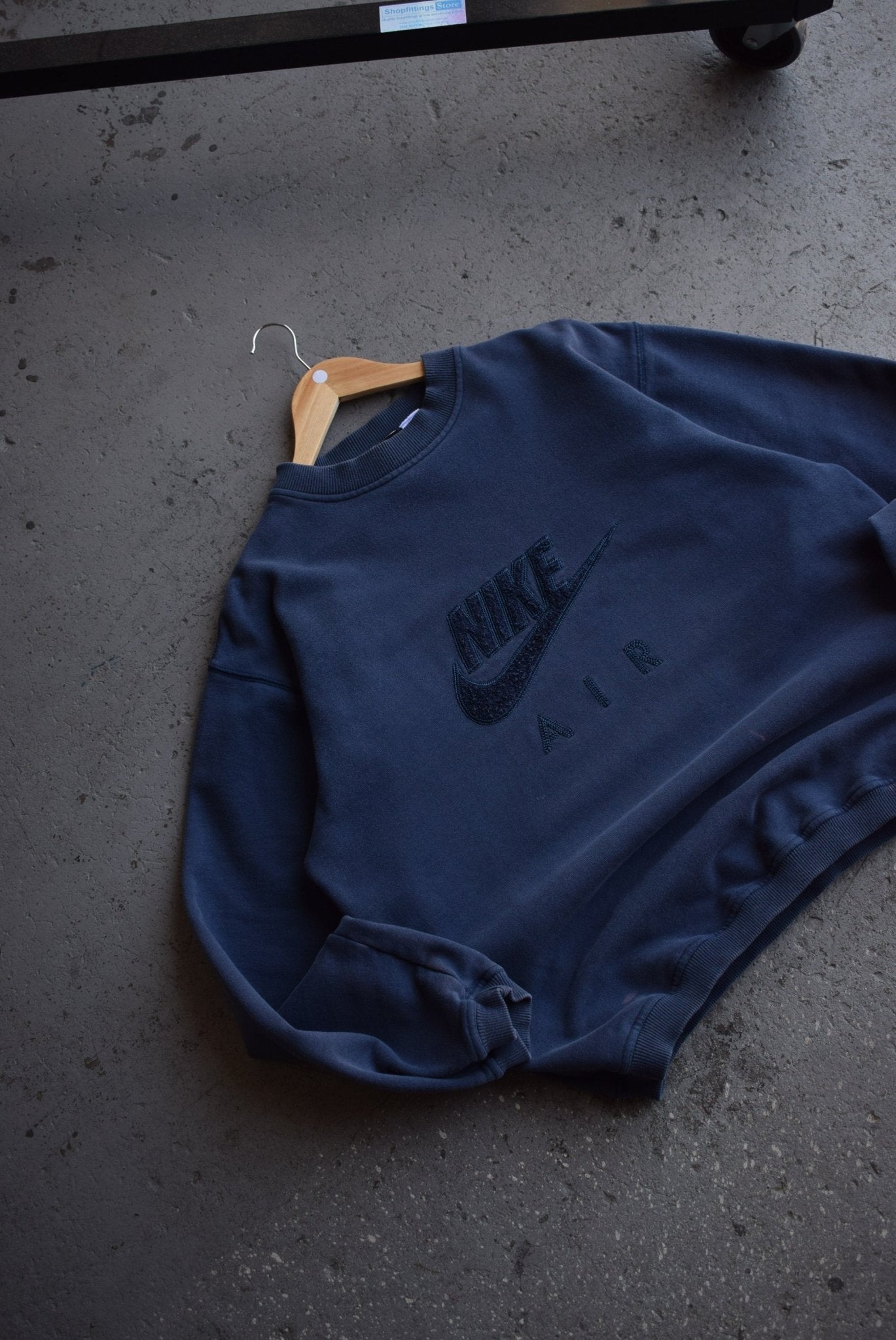 *RARE* Vintage 90s Nike Air Embroidered Spellout Crewneck (M/L) - Retrospective Store