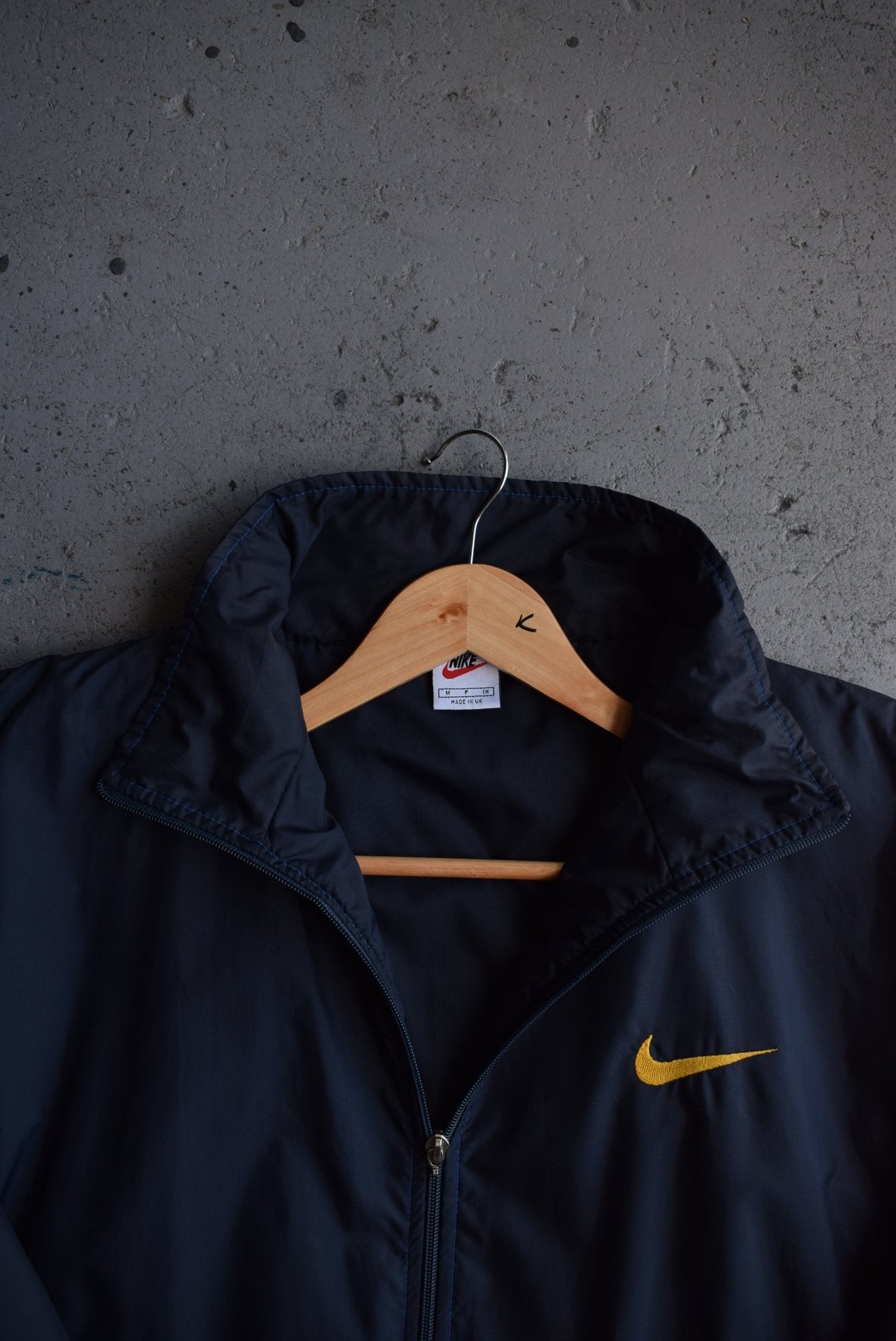 *RARE* Vintage 90s Nike Big Swoosh Embroidered Jacket (M) - Retrospective Store