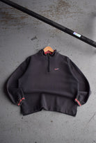 *Rare* Vintage 90s Nike Classic Logo Embroidered Quarter Zip (M/L) - Retrospective Store