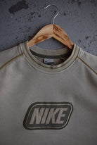 *Rare* Vintage 90s Nike Embroidered Spellout Crewneck (L) - Retrospective Store