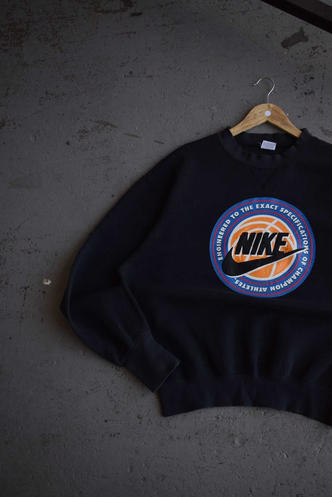 *Rare* Vintage 90s Nike Spellout Crewneck (L) - Retrospective Store