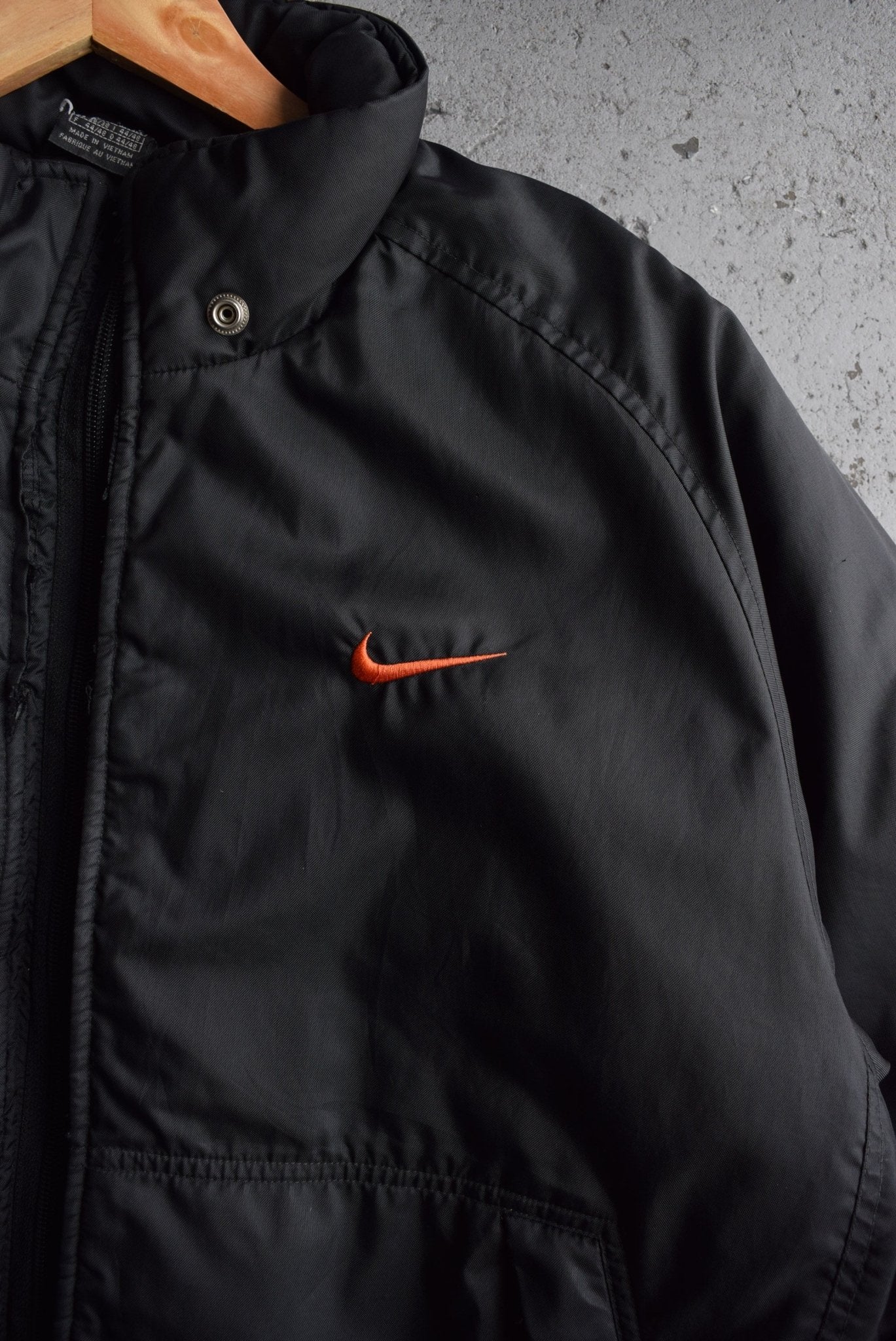*RARE* Vintage 90s Nike Spellout Embroidered Jacket (L) - Retrospective Store