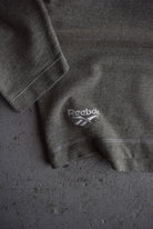 *Rare* Vintage 90s Reebok Embroidered Quarter Zip Hoodie (L) - Retrospective Store