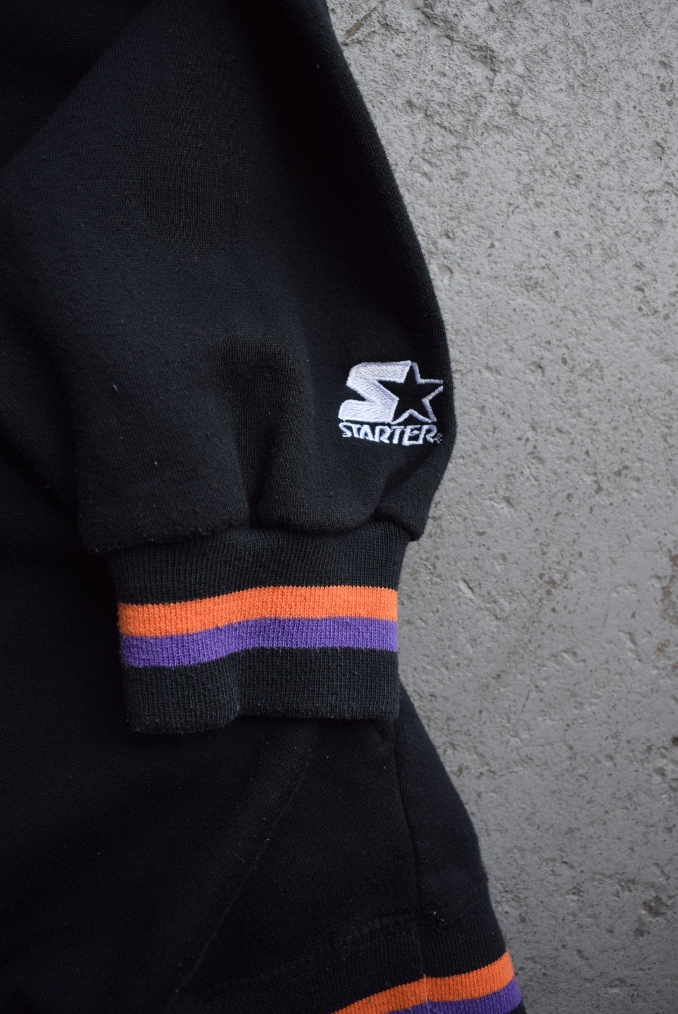 *Rare* Vintage 90s Starter x NBA Pheonix Suns Embroidered Hoodie (XL) - Retrospective Store