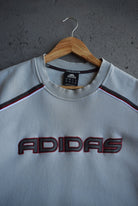 *RARE* Vintage Adidas Embroidered Spellout Crewneck (L) - Retrospective Store