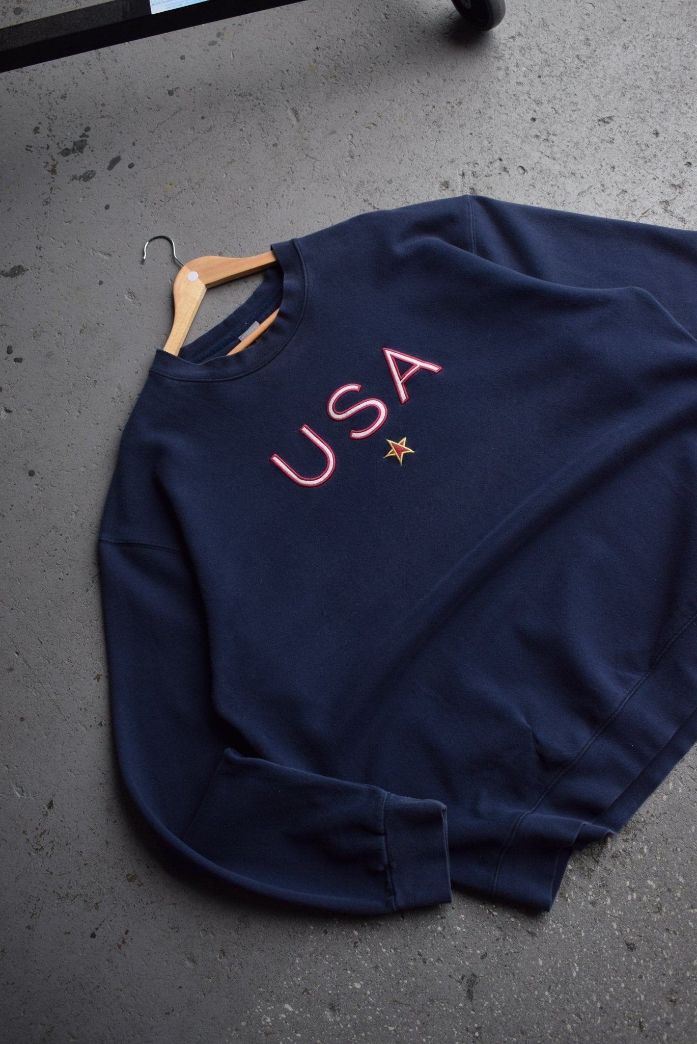 *Rare* Vintage Nike x Team USA Embroidered Crewneck (XXL) - Retrospective Store