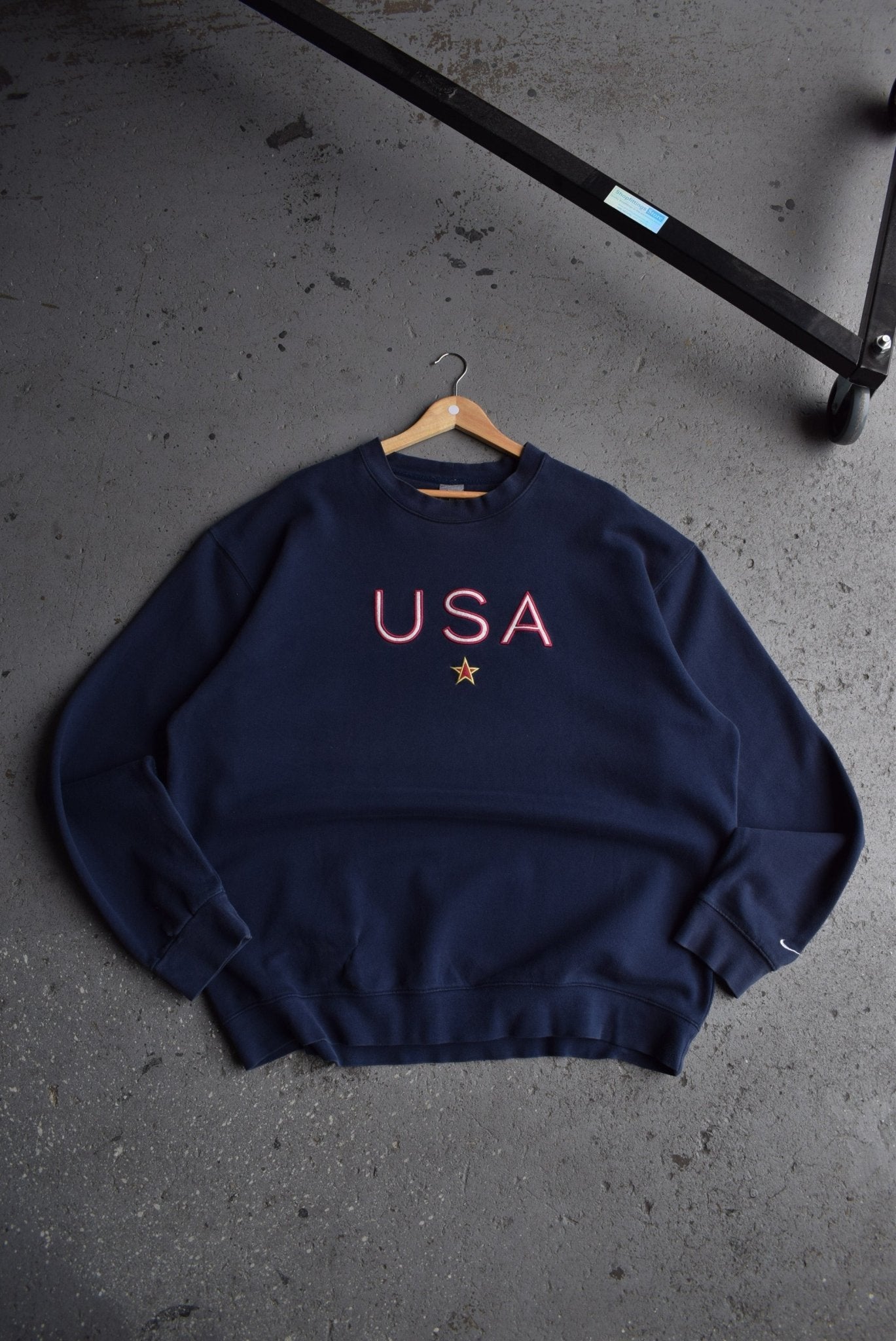 *Rare* Vintage Nike x Team USA Embroidered Crewneck (XXL) - Retrospective Store