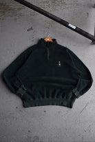 *Rare* Vintage Ralph Lauren Polo Bear Embroidered Quarter Zip (L/XL) - Retrospective Store