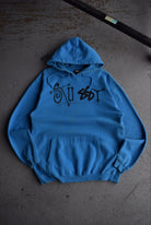 *Rare* Vintage Stussy Embroidered Spellout Hoodie (L) - Retrospective Store