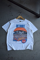 Vintage 1990 NBA Detroit Pistons Tee (M/L) - Retrospective Store