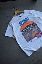 Vintage 1990 NBA Detroit Pistons Tee (M/L) - Retrospective Store