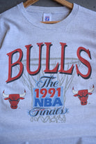 Vintage 1991 NBA Chicago Bulls Finals Tee (L) - Retrospective Store