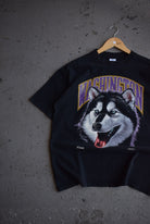 Vintage 1991 Salem x University of Washington Huskies Tee (L) - Retrospective Store