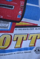 Vintage 1992 NASCAR Budweiser Bill Elliot Tee (M) - Retrospective Store