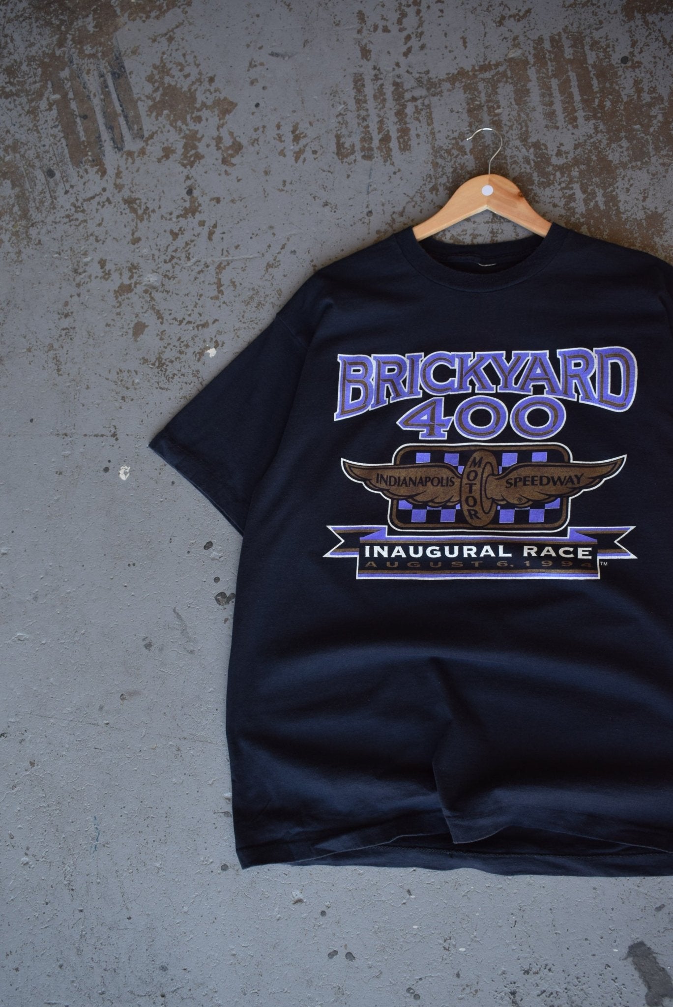 Vintage 1994 Brickyard 400 Innaugural Race Tee (XL) - Retrospective Store