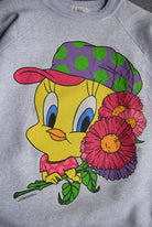 Vintage 1994 Looney Tunes Tweety Bird Crewneck (M) - Retrospective Store