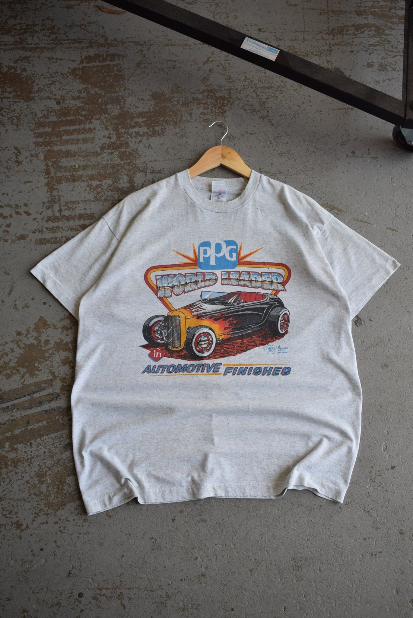 Vintage 1995 Charlottesville Automotive Tee (XL) - Retrospective Store