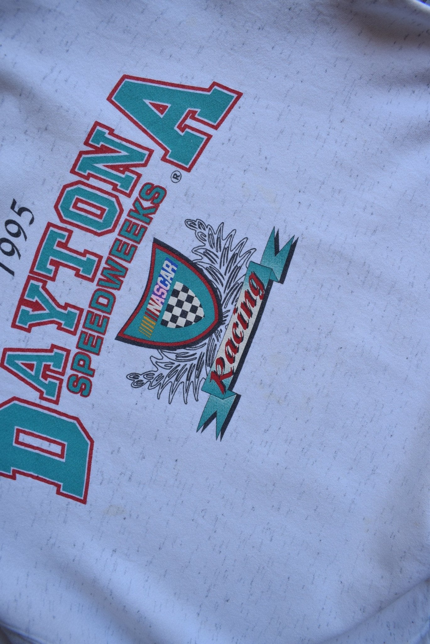 Vintage 1995 NASCAR Daytona Speedweek Crewneck (M) - Retrospective Store