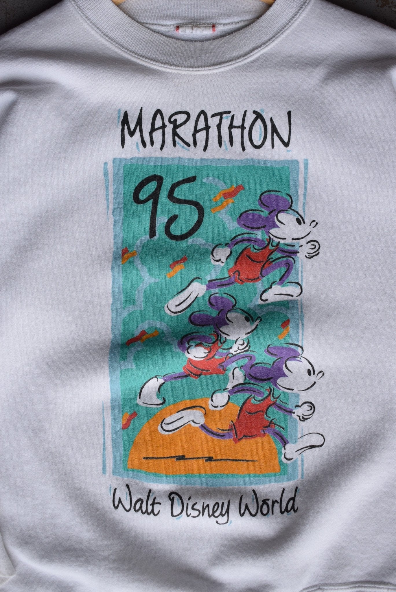 Vintage 1995 Walt Disney World Marathon Crewneck (S) - Retrospective Store