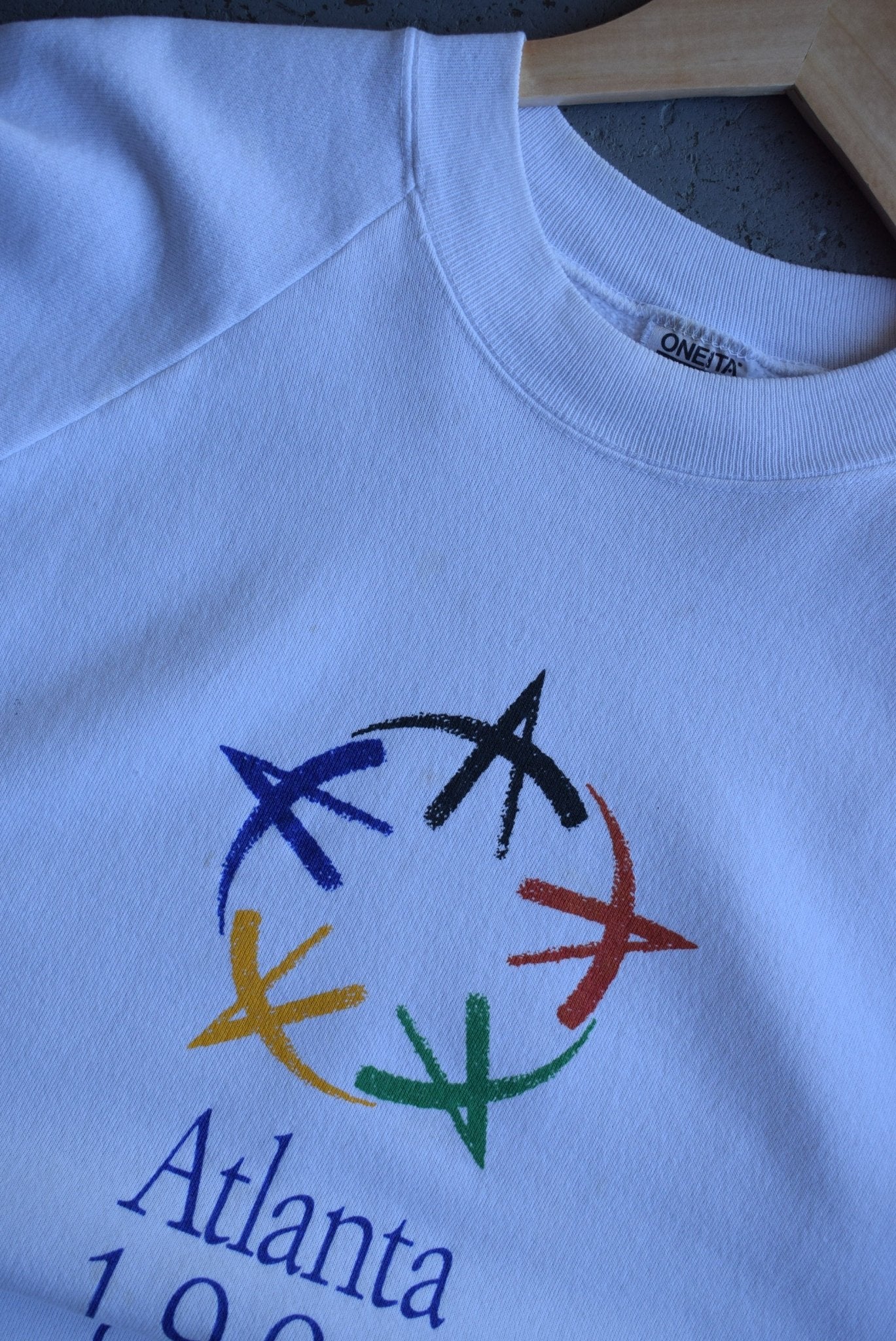 Vintage 1996 Atlanta Olympic Games Crewneck (L) - Retrospective Store