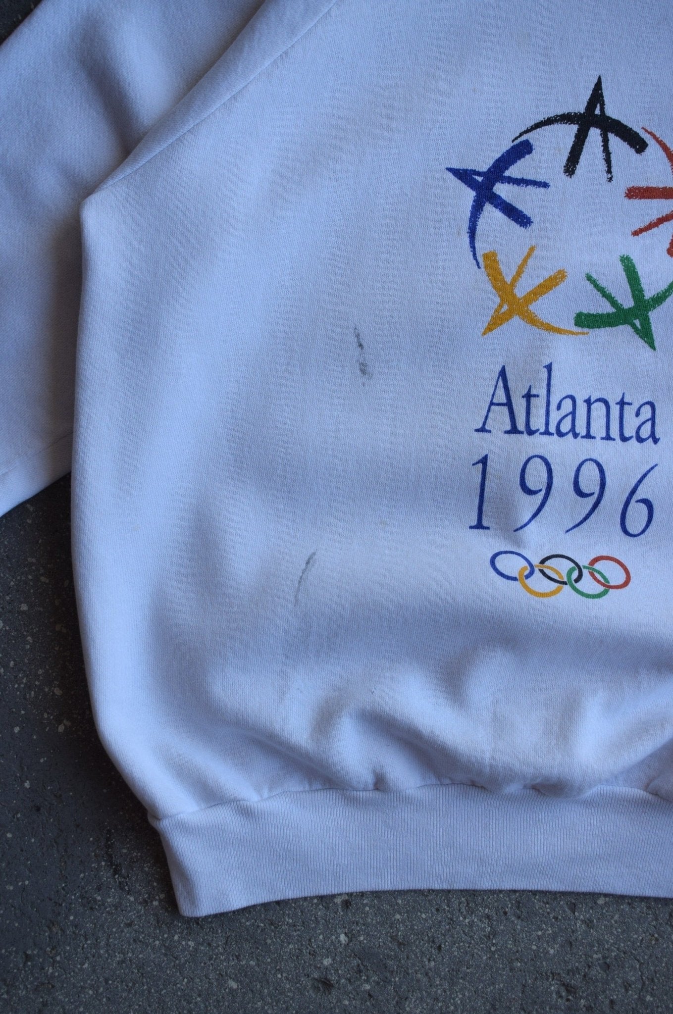 Vintage 1996 Atlanta Olympic Games Crewneck (L) - Retrospective Store