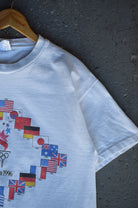 Vintage 1996 Atlanta Olympic Games Flag Tee (M/L) - Retrospective Store