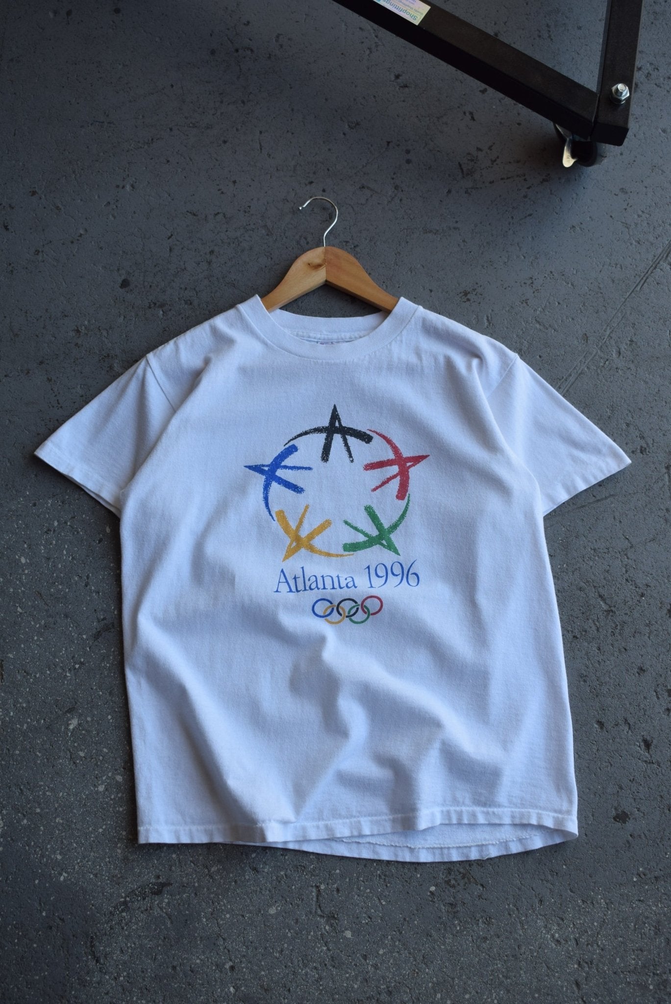 Vintage 1996 Atlanta Olympic Games Tee (M) - Retrospective Store