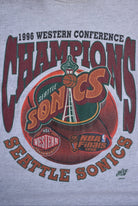 Vintage 1996 NBA Seattle Sonics Western Conference Champions Tee (L/XL) - Retrospective Store