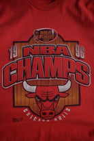 Vintage 1996 Pro - Player x NBA Chicago Bulls Champions Tee (XL) - Retrospective Store