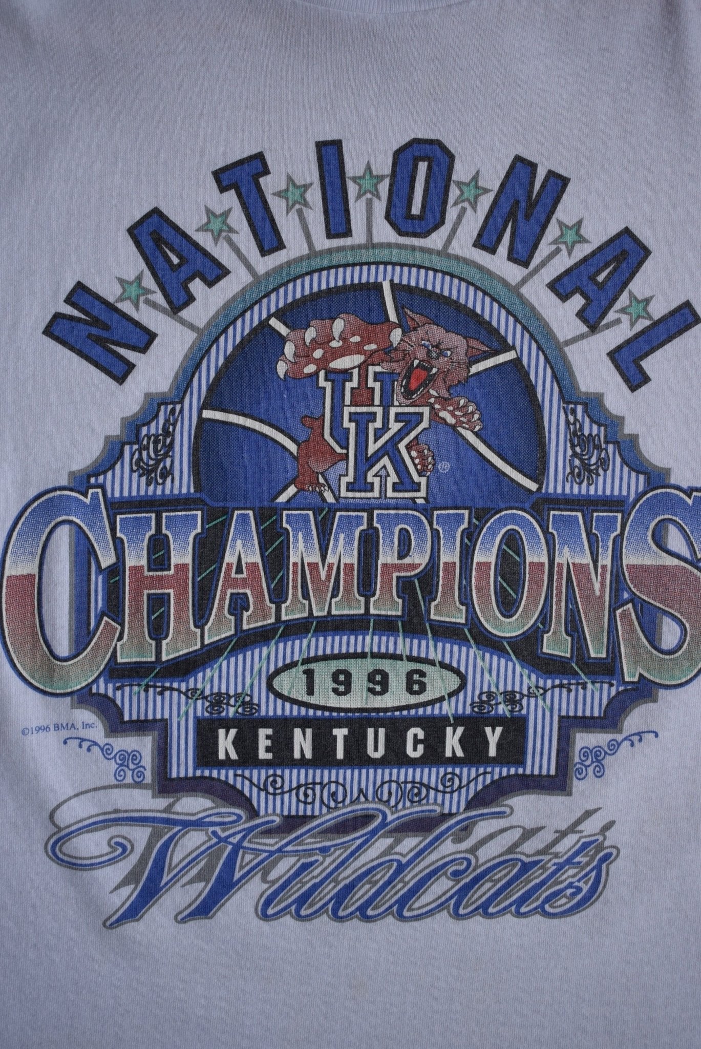 Vintage 1996 University of Kentucky National Champions Tee (L) - Retrospective Store