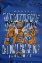 Vintage 1996 University of Kentucky National Champions Tee (XL) - Retrospective Store