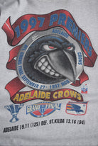 Vintage 1997 AFL Adelaide Crows Champions Tee (XL) - Retrospective Store