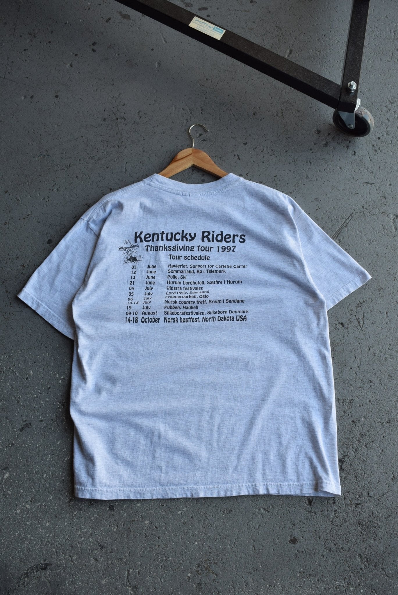 Vintage 1997 Kentucky Riders Tour Tee (L) - Retrospective Store