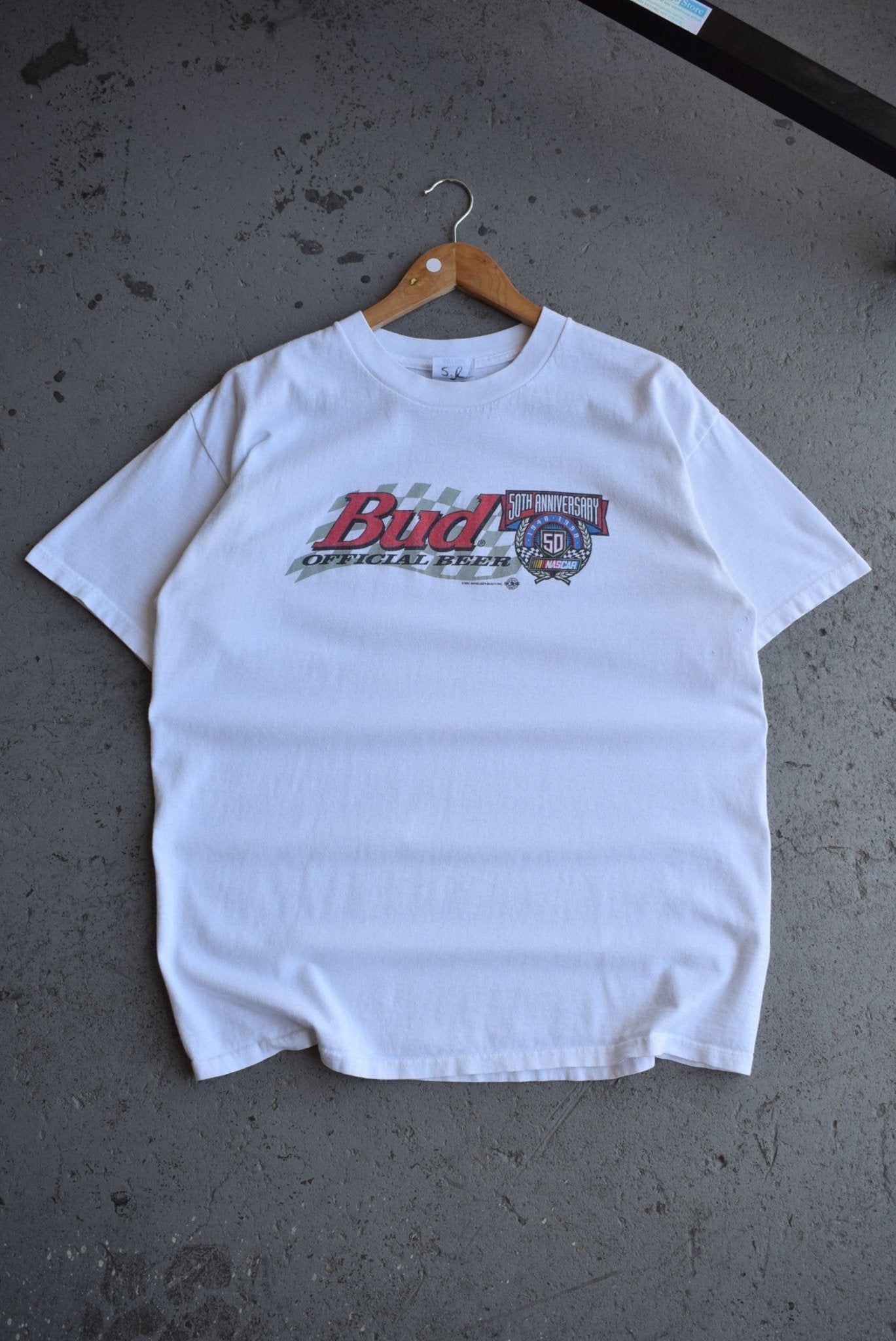 Vintage 1997 NASCAR x Budweiser Tee (L) - Retrospective Store