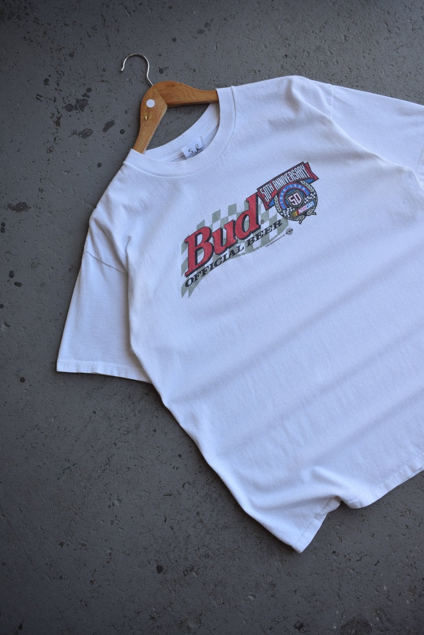 Vintage 1997 NASCAR x Budweiser Tee (L) - Retrospective Store